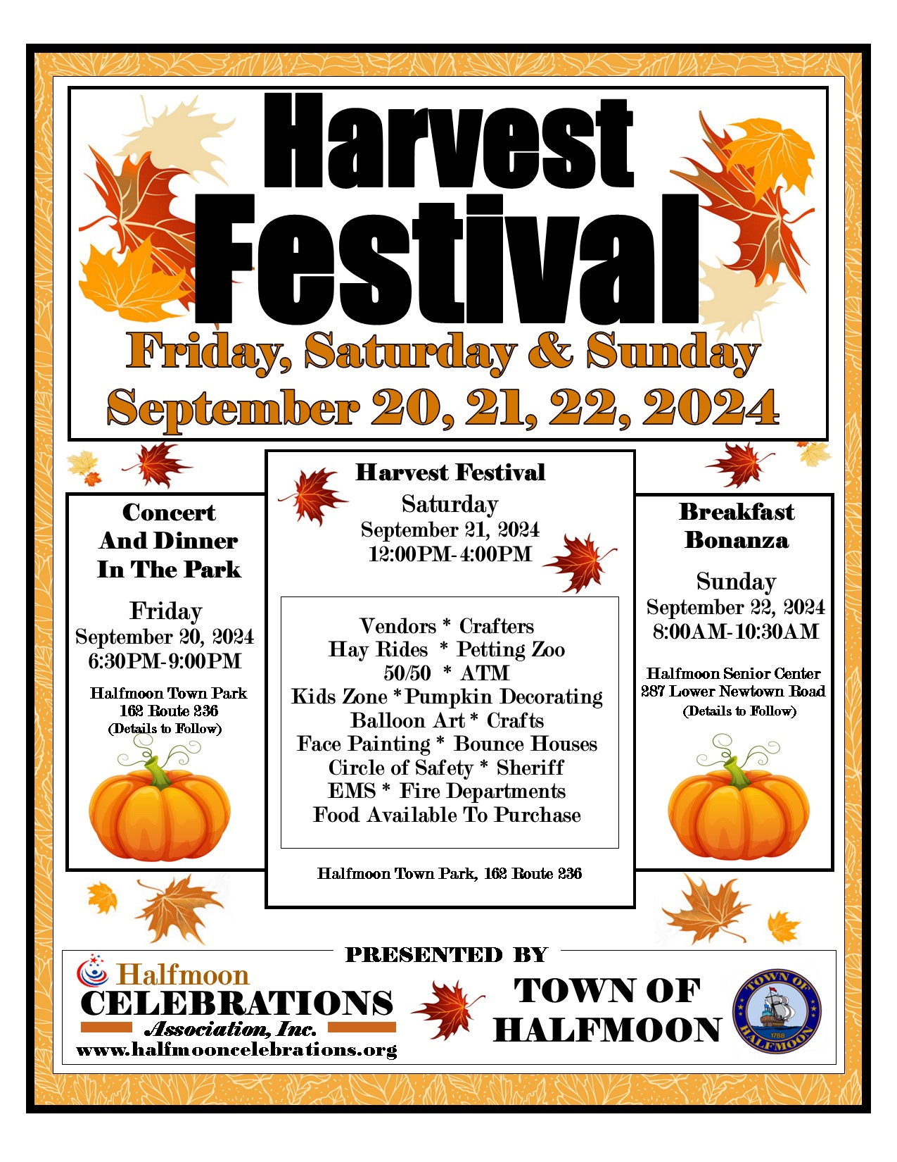 Harvest Festival | Halfmoon Celebrations